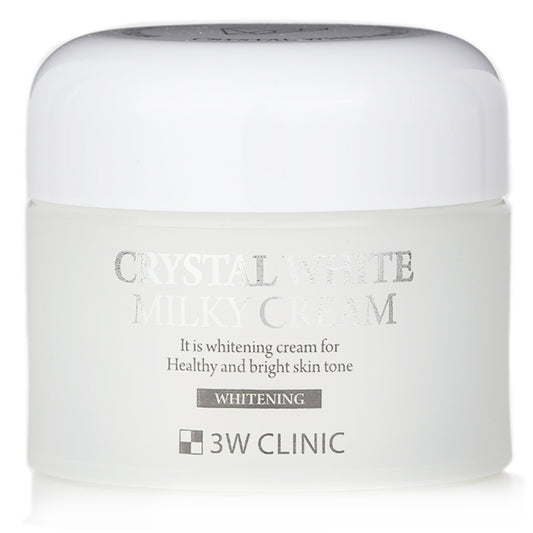 3W CLINIC - Crystal White Milky Cream 318868 50g - Yaya Store LLC