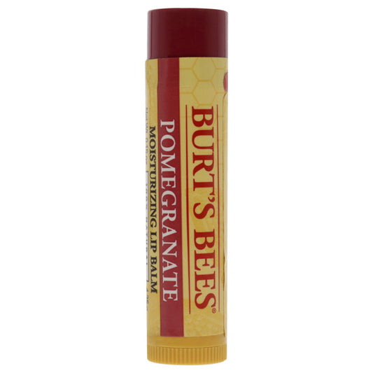 Pomegranate Moisturizing Lip Balm by Burts Bees for Unisex - 0.15 oz Lip Balm - Yaya Store LLC